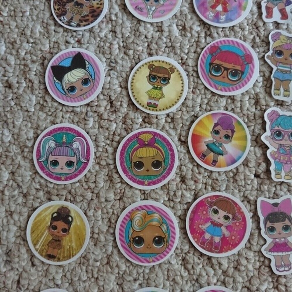 50 pieces cute LOl Stickers Waterproof Vinyl - Picture 7 of 10